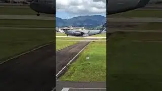 US military aircraft lands at Piarco; two warships en route to Chaguaramas