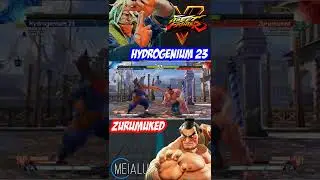 SFV CE - Hydrogenium 23(ZEKU) VS Zurumuked(E.HONDA) 🌘 MeiaLua 🌘