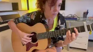 idea 22 - Gibran Alcocer - fingerstyle Acoustic guitar + TAB - Cover Martina Zavaroni