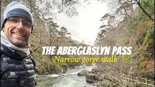 ABERGLASLYN PASS WALK - Narrow gorge walk - via Beddgelert!!