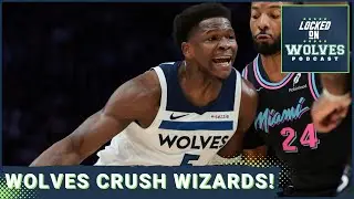 Minnesota Timberwolves CRUSH Wizards Behind Dominance of Anthony Edwards and Rudy Gobert