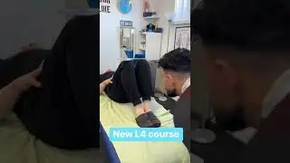 Level 4 sports massage course learning anatomy and posture #sportsmassage