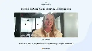 Instilling a core value of hiring collaboration