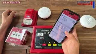 Cybercom - Thiết Lập Hệ Thống B&aacute;o Ch&aacute;y Kh&ocirc;ng D&acirc;y Tr&ecirc;n Điện Thoại Chỉ Trong 3 Ph&uacute;t!