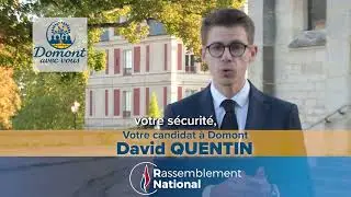 Domont (95) &mdash; Municipales les 15 & 22 mars &laquo; Domont avec vous &raquo;
