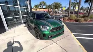 2022 British Racing Green MINI Cooper S Countryman