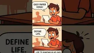 &ldquo;Exam Paper Shock 😂 | Easy Paper ka Sach!&rdquo; #comedyvideos #funny #shortvideos #jokes #comedyshorts