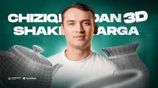 37 daqiqada 3D qiyin shakl yasay olasiz