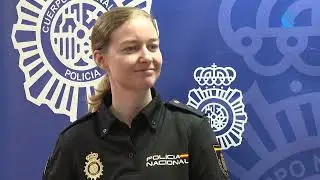 Pasamos una mañana con cuatro alumn@s que están realizando sus prácticas en la Policía Nacional