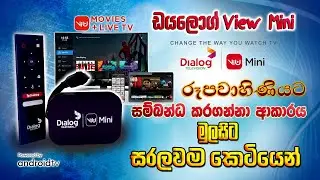 Dialog View Mini Device Setup - මුලසිට සරලව රූපවාහිනියට සම්බන්ධ කරගන්නා ආකාරය