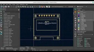 KiCad Custom Footprint - 0.96