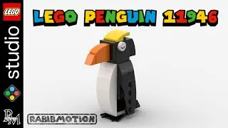 LEGO 11946 Penguin Build Guide in BrickLink Studio | RabibMotion