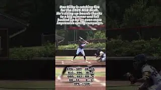 Dax Kilby a massive riser for the 2025 MLB Draft 👀 #baseball #mlb