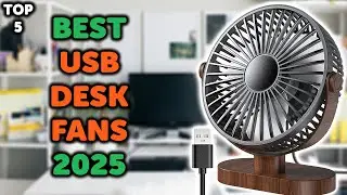 5 Best Small USB Desk Fan 2025 | Top 5 USB Portable Desk Fans in 2025