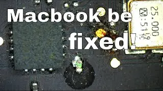 A1466 Macbook Air taking 70 mA and dead logic board repair