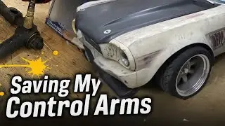 Saving My Mustang's Control Arms - Making them GREASABLE