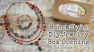 BohemStyle Diy Jewelry October 2024 Box Opening