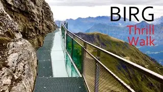 Thrill Walk Birg Switzerland | Between M&uuml;rren and Schilthorn | Swiss Alps