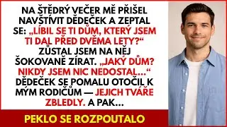 O vánoční večeři se děda zeptal: „Líbí se ti nový dům?“ Ztuhla jsem. A pak moji rodiče…