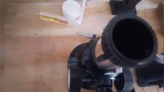 Montamos os focalizadores fabricados na impressora 3D