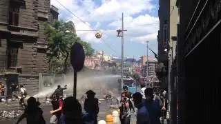 #occupygezi - Taksim Gezi Park- Police forces attack Taksim Gezi Park Protesters!