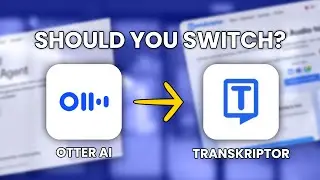 Transkriptor против Otter AI — какой ИИ-инструмент для ведения заметок на совещаниях лучше в 2025...