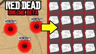 SPAWN UNLIMITED GANG HIDEOUTS GLITCH in Red Dead Online! RDR2 Online Get Unlimited Treasure Maps!