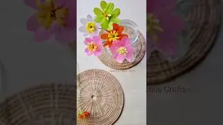 Shorts : Straw Crafts Ideas | DIY Easy Flower From Drinking Straw | Mommy Peace Crafts