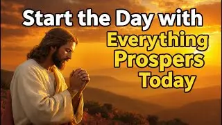 Morning Prayer for Blessed Investments  Everything You Touch Prospers