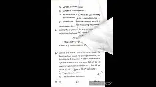Experimental Techniques 2021 question paper