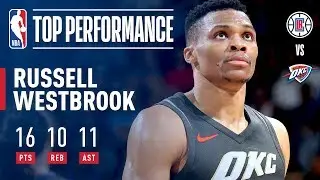 Mr. Triple Double Strikes Again vs The Clippers!