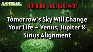 August 11 Celestial Gateway: Venus, Jupiter & Sirius Alignment &ndash; Transformation, Release & Destiny