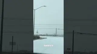 Everything&rsquo;s under pure white blanket! Come ride with me through this magical snow-covered community