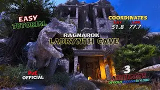 LABRYNTH CAVE GUIDE!! (ASA) RAGNAROK  (EASY/CHEAP/FAST/NO TEK/NO TAME)