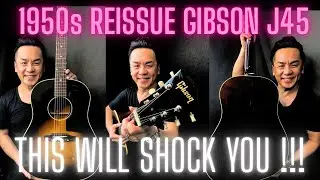 NEW REISSUE 1950 VOS - GIBSON J45 @35guitaravenue71 @HeirloomsMusicSingapore 