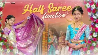 Nakshathra's Half Saree Ceremony Cinematic Teaser 4K Full Video 1