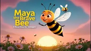 Maya the Brave Bee | Moral Story for Teenagers
