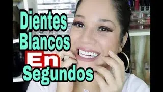 DIENTES SUPER BLANCOS EN 1 SEGUNDO rapid&iacute;simo RD/yanerismakeup