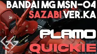 Bandai MG Sazabi Ver. Ka Feature - GeN_GiM Planet - Plamo Quickie