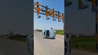 Jcb ambulance car passing with future technology #shortsfeed #shortsyoutube