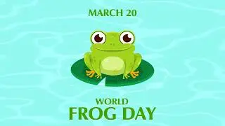FROG | World Frog Day #shortsfeed #frog