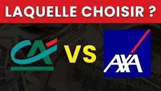 CR&Eacute;DIT AGRICOLE VS AXA BANQUE | Quelle est la Meilleure Banque en 2025 ? | Comparatif & Avis