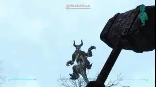 Fallout 4 Flying Deathclaw