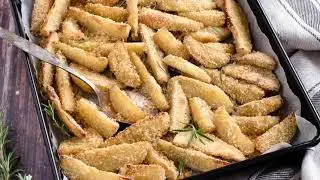 PATATE SABBIOSE: ricetta facile per patate croccanti al forno!
