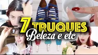 7 TRUQUES de BELEZA que TODA MULHER deve SABER | KIM ROSACUCA