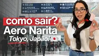 Como Sair do Aeroporto de Narita Tokyo Japão? Usei o Skyliner e Te Mostro Tudo!