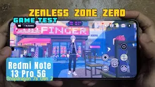 Redmi Note 13 Pro 5G - Zenless Zone Zero Game Test