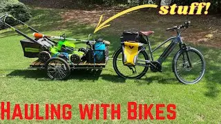 Hauling with Bicycles