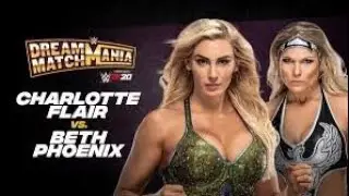 CHARLOTTE FLAIR VS BETH PHOENIX/SVR 2011 2K20 MOD
