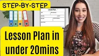 Speed Up Lesson Planning - Learn the Tricks in 20 Minutes!